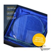 Mooie award van glas