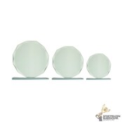 Mooie award van glas