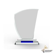 Uniek design glazen trofee
