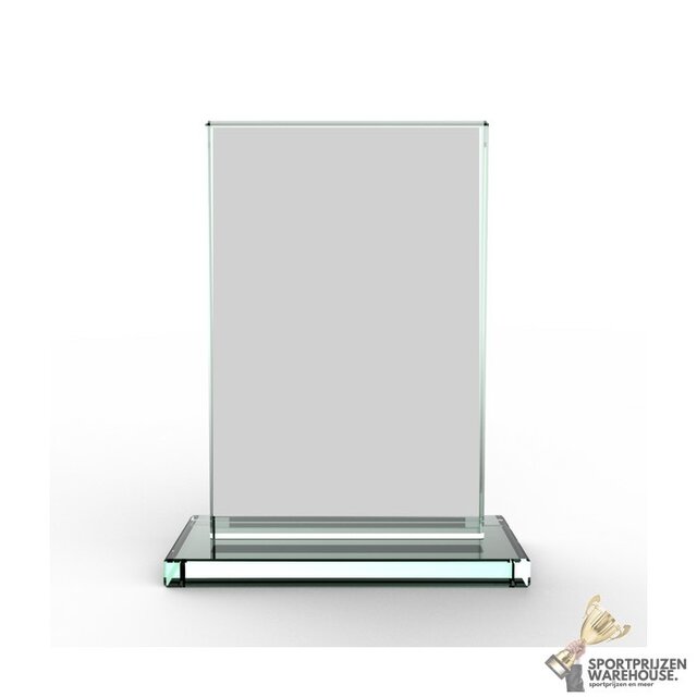 Viarkante glazen award