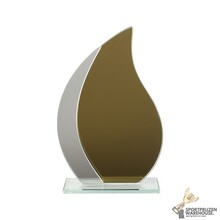 Gouden award van glas - Goldie - 88681.92