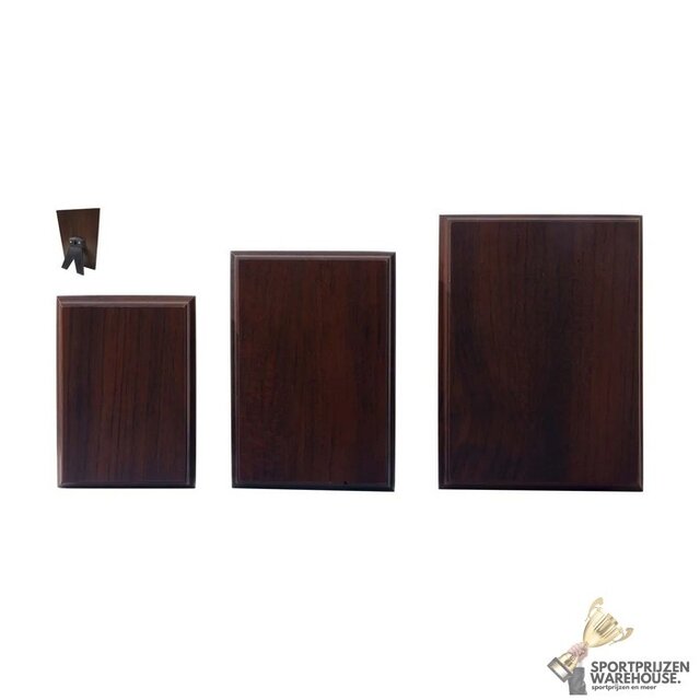 Houten bord - staand model Houten bord - staand model