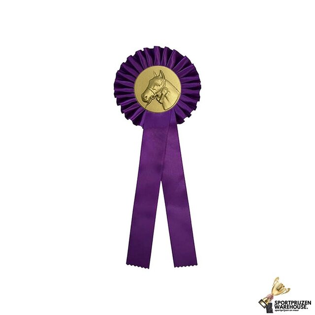 Paardensport rozet - in diverse kleuren