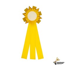 Rozet in het goud, zilver of brons - R25