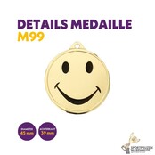 Smiley medaille Smiley medaille