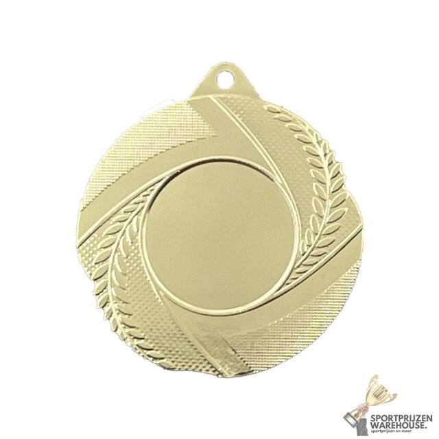 Unieke medaille in 3 kleuren