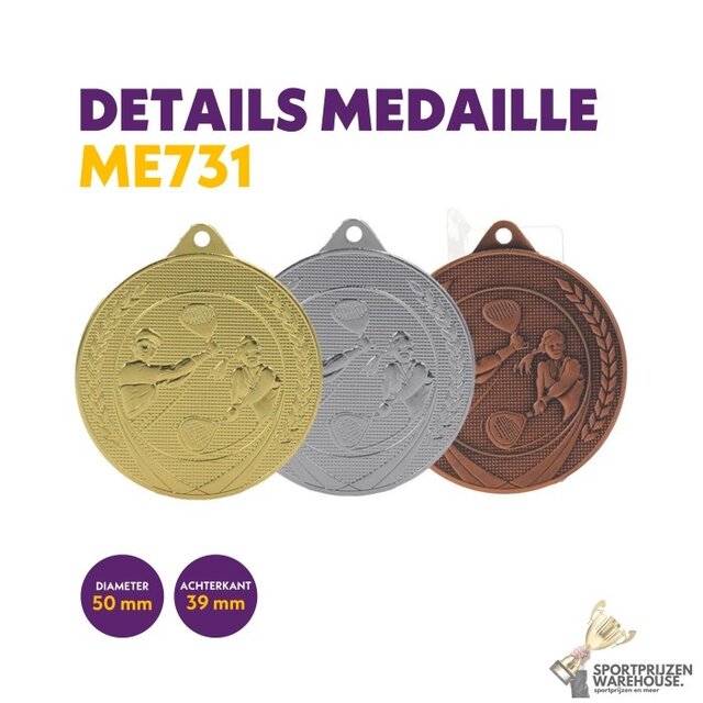 Padel medailles