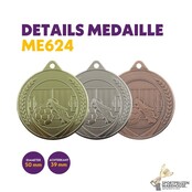 Voetbal doel medaille
