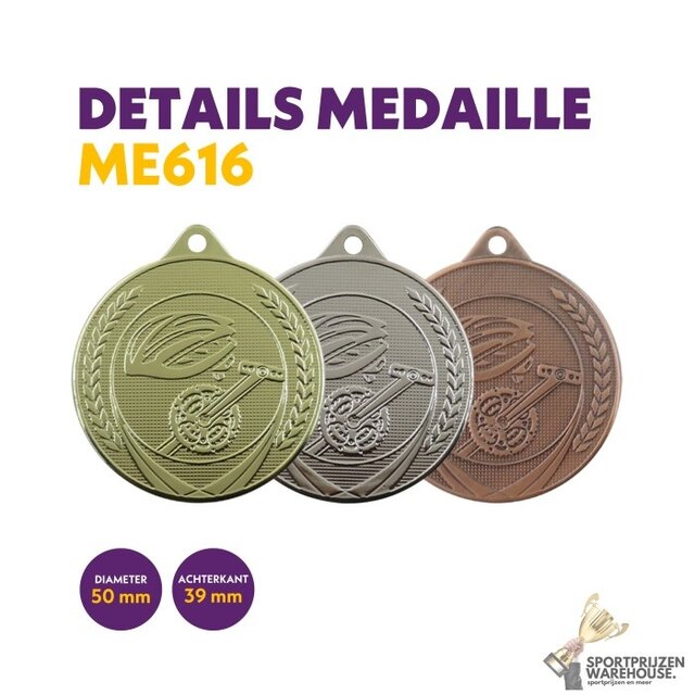 Fiets / Wielren medaille Fiets / Wielren medaille