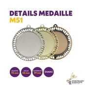Spider medaille in 3 kleuren