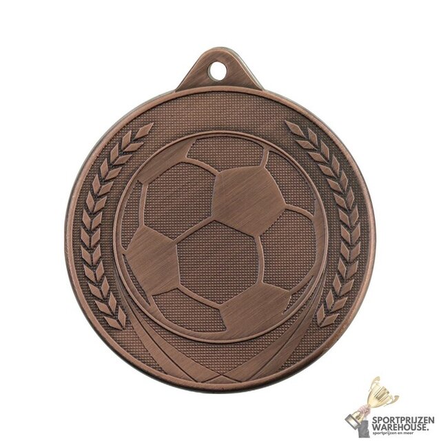 Voetbal bal medaille