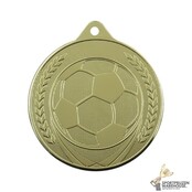 Voetbal bal medaille