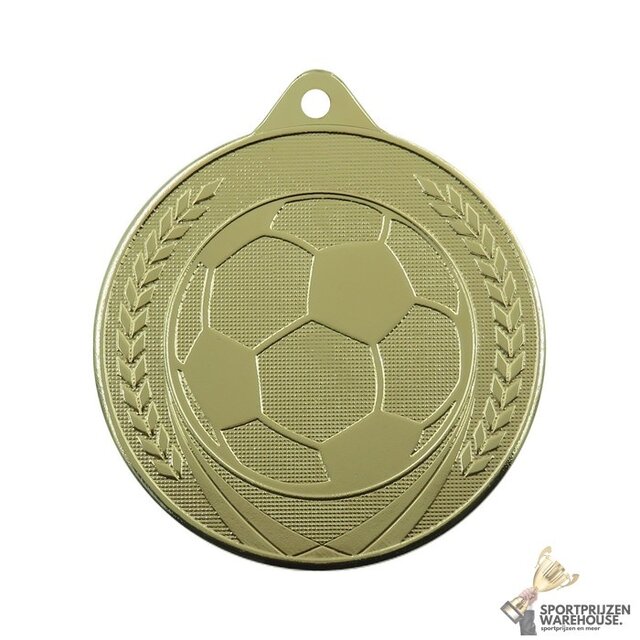 Voetbal bal medaille