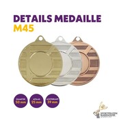 Retro look medaille