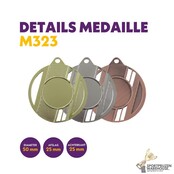 Unieke retro medaille