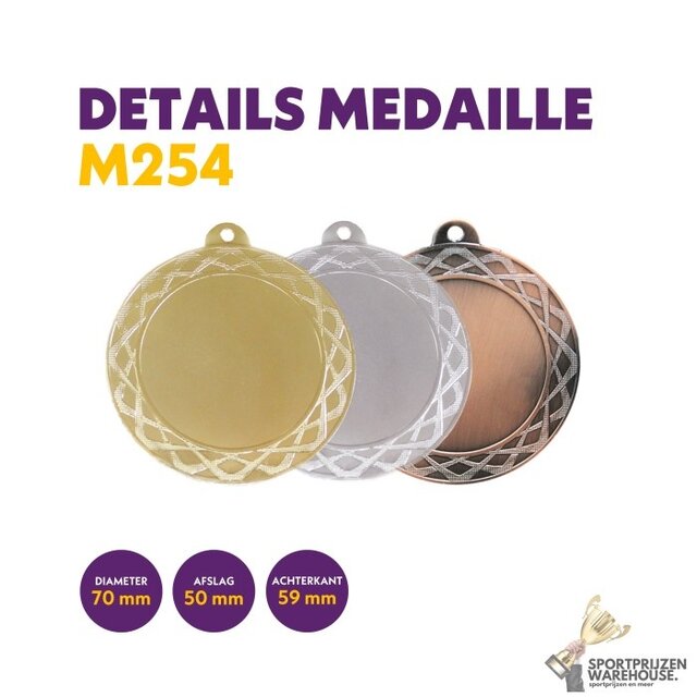 Swirl medaille Swirl medaille