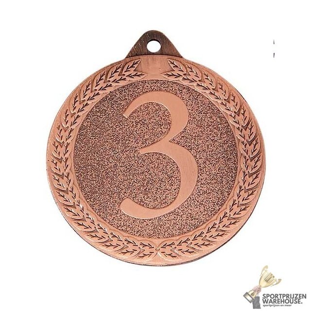 Nummer 1, 2 of 3 medaille
