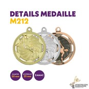 Voetbal omhaal medaille