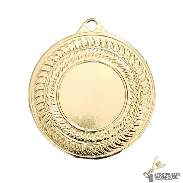 Medaille met sierrand