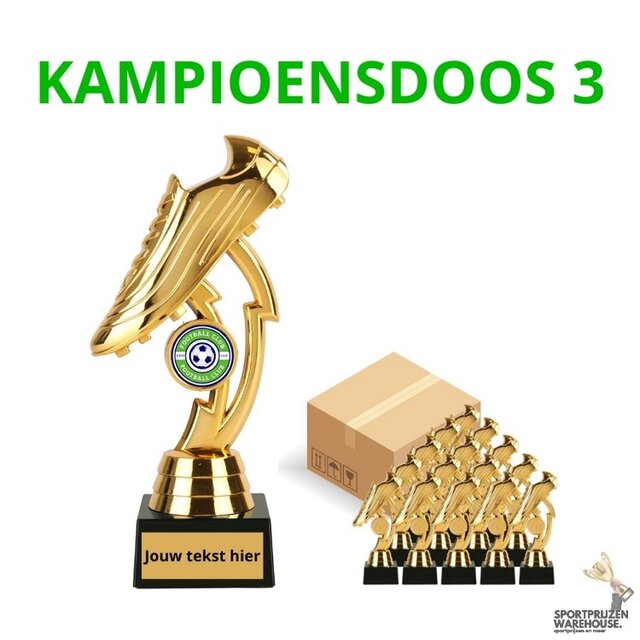 Kampioensdoos - Golden foot Kampioensdoos - Golden foot