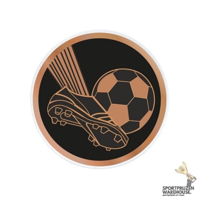 Voetbal schot - inleg Acryl - AC005