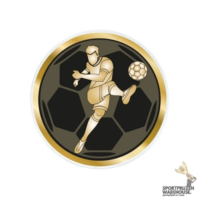 Voetbal Actie - inleg Acryl - AC006