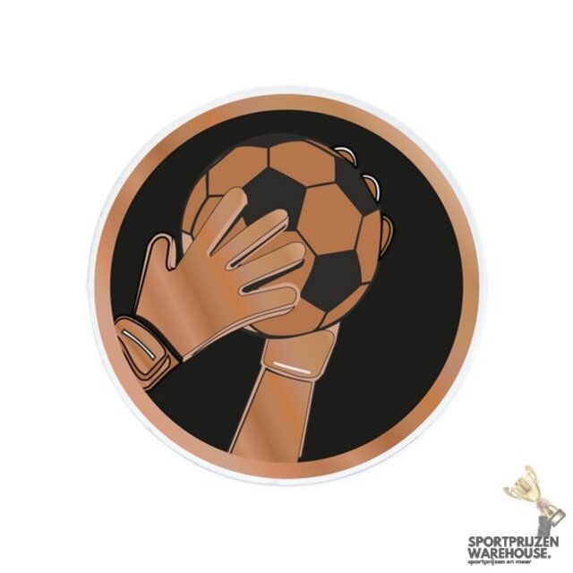 Voetbal Keeper - inleg Acryl - AC008