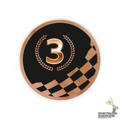 Racing - Nummer 1 - inleg Acryl - AC011