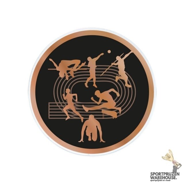 Athletiek - inleg Acryl - AC015