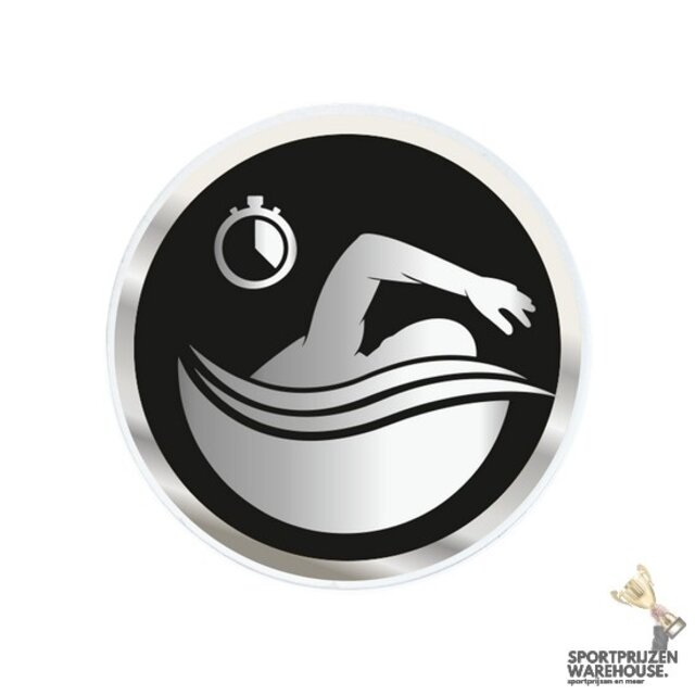 Zwemmen - inleg Acryl - AC016