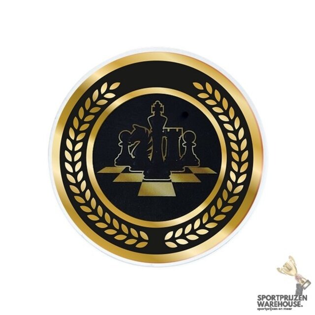 Schaken - inleg Acryl - AC035