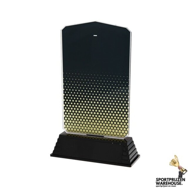 Acryl standaard - Zwart/Goud - AC100.30