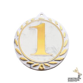 Medaille - Gerecycled - Nummer 1 - DC011