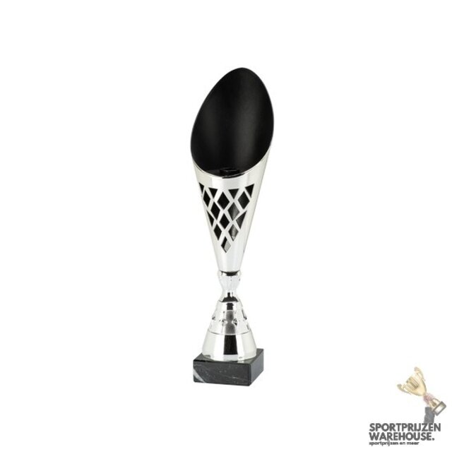 Zilveren trofee met optioneel topstuk - ET.475-Z