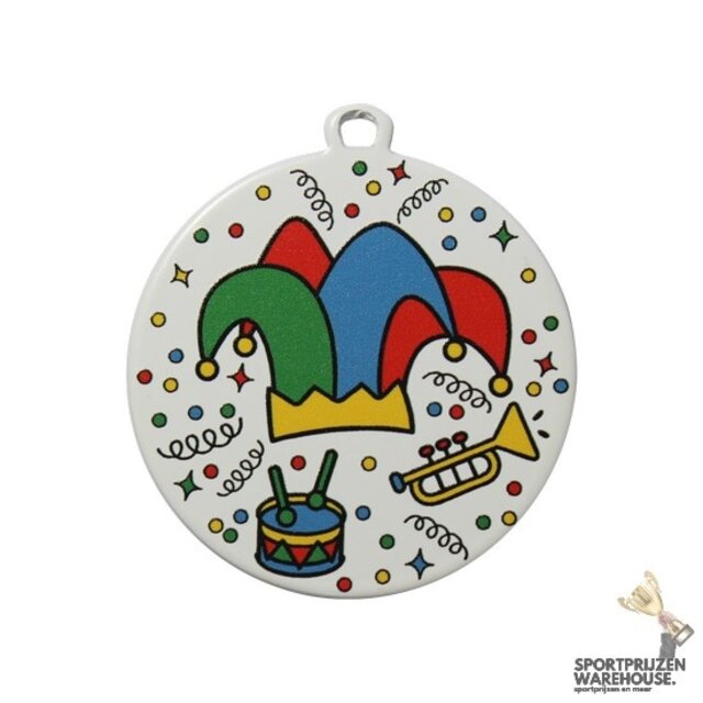 Medaille Diverse kleuren - Full colour print - DU5001