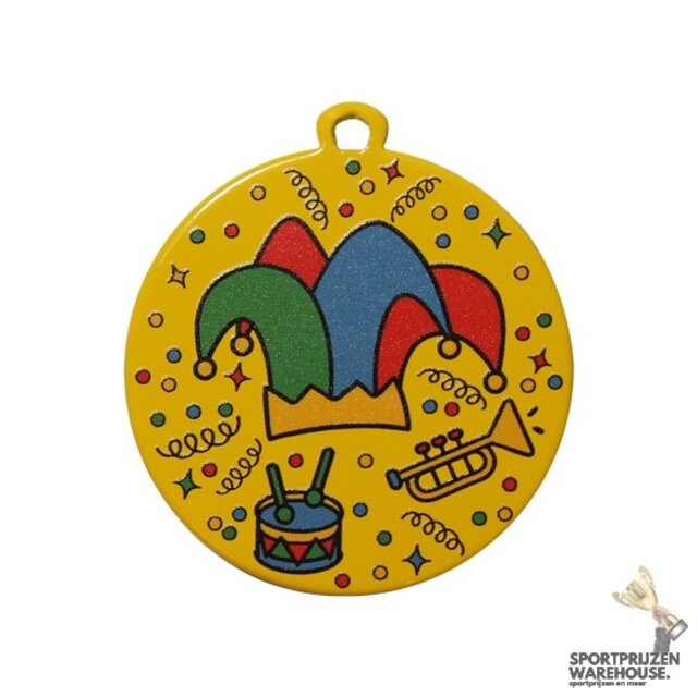 Medaille Carnaval - Div. kleuren - DU5001C