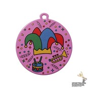 Medaille Carnaval - Div. kleuren - DU5001C
