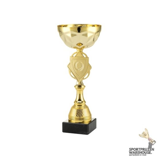 Gouden bokaal met schild - ET.473