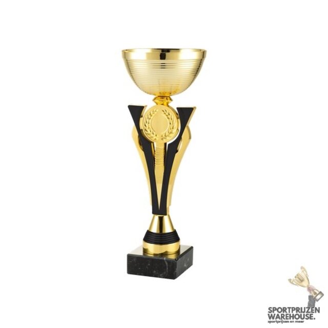 Unieke goud met zwarte trofee - ET.491-15