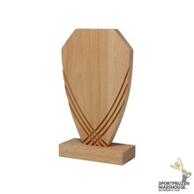 Unieke houten trofee - Beukenhout - H391