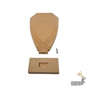 Unieke houten trofee - Beukenhout - H391