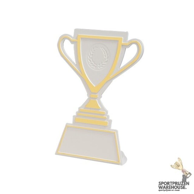 Super budget trophy - Wit/Goud - Q165WI