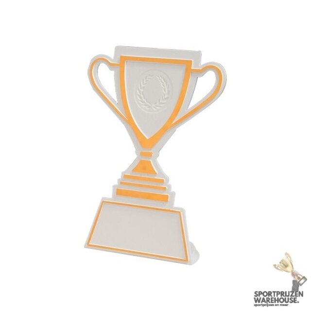 Super budget trophy - Wit/Goud - Q165WI
