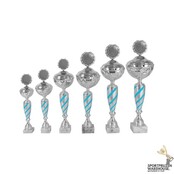 Trofee met lichtblauw accent - AK5083