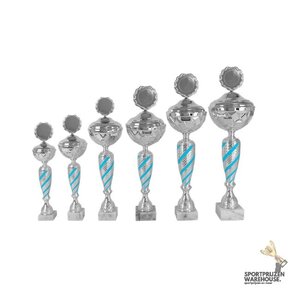 Trofee met lichtblauw accent - AK5083