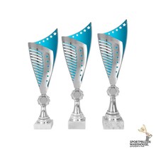 Unieke award met lichtblauw accent - AK5377