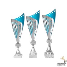 Unieke award met lichtblauw accent - AK5377