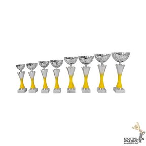 Trofee met geel accent - AK5765