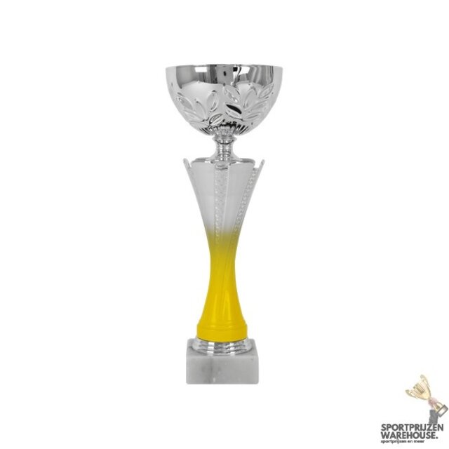 Trofee met geel accent - AK5765