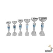 Sportbeker met blauw accent - AR1065